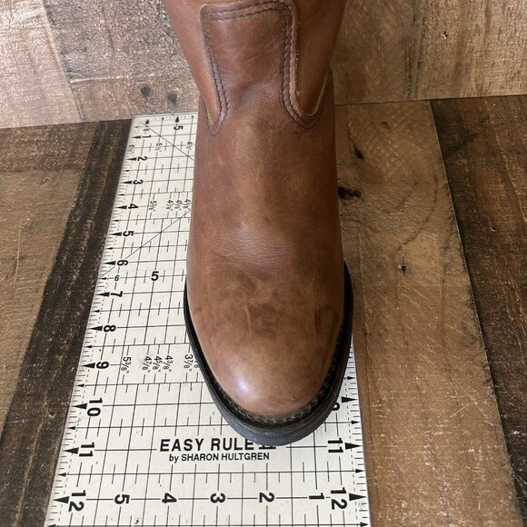 Red Wing 2214 Pecos Steel Toe Pull On Work Boots Mens 7.5 D - Picture 8 of 12